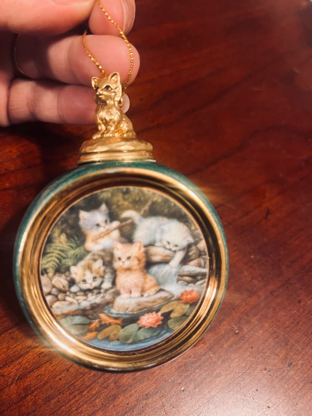 Little Wonders Kitten Expedition Christmas Ornament